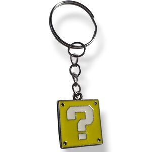 Nintendo Yellow Question Block Enamel Keychain